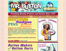 Tablet Screenshot of mrbutton.com